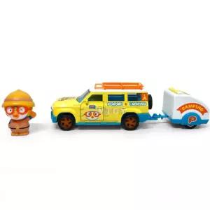 아기선물 뽀로로 2단 풀백 캠핑자동차 대근육 유아발달