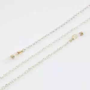 [하프클럽/]목걸이 골드 안경소품 투명 크리스탈 겸용 안경줄 마