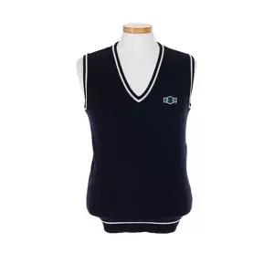 [하프클럽/]교복몰 화이트라인 네이비 조끼(불암중) 교복 학생복