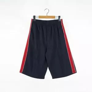 [하프클럽/]교복몰 화이트 두줄 레드라인 네이비 반바지 체육복