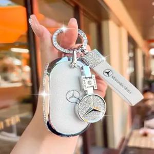 벤츠 키케이스 키링 GLB GLE450 GLC E A 키홀더 클래스 C 가죽