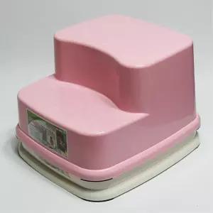 욕실 어린이 세면대 미끄럼방지 디딤계단 2단받침대 목욕의자 낮은 튼튼 프라스틱