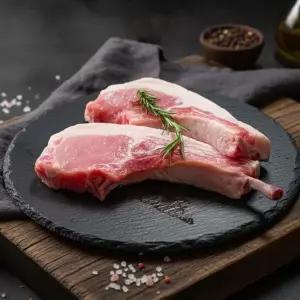 제주 흑돼지 돈마호크 뼈 붙은 등심 구이 야외 캠핑 식재료 신선육 냉장 냉동