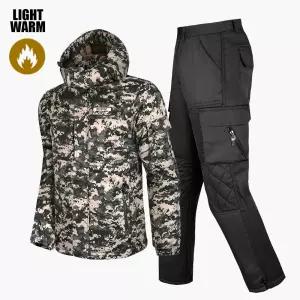 [스타일준]남자 겨울 작업복 패딩 세트 정비복 용접복 남성 웰딩