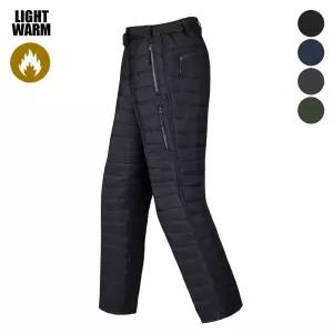 [스타일준]겨울 패딩 솜 방한 바지 등산복 작업복 밴딩팬츠 윈드