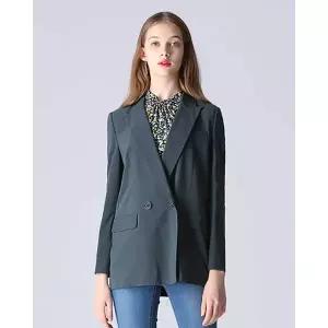 [하프클럽/쉬즈미스]메리 린넨 테일러드 싱글 재킷