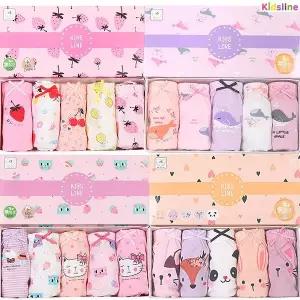 [보리보리/키즈라인]여아용 삼각 팬티 런닝 속바지 유아동 주니어 속옷