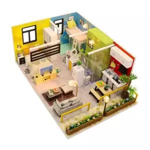 [퍼즐피플]DIY 미니어처 하우스 Simple Life 한글설명서 포함