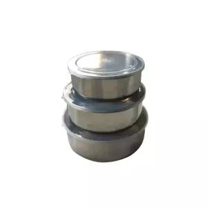 KD 스텐떡밥그릇 3종세트 민물낚시용품