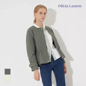 [올리비아로렌] 짚업 퀼팅 패딩 점퍼_VOBKA3S1231