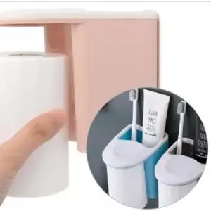 [하프클럽/셀러허브_여성트랜드패션]신개념 칫솔꽂이 부착형 양치컵