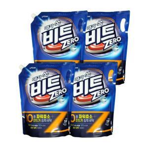 라이온코리아 비트 제로 리필 드럼용 액체세제 2.0L x 4개