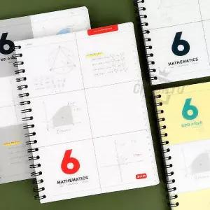 /문구앤토이스 [쓰임끌림] 심플 6칸 수학연습장 (랜덤발송)