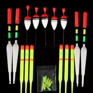 민물 낚시찌 고피싱 15P 세트 붕어 빙어낚시 채비용 찌세트