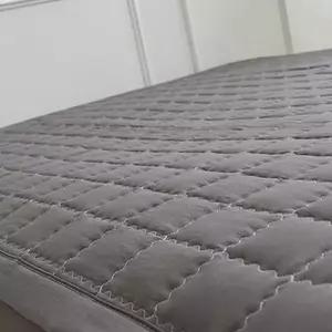 고급형 퀸킹 침대패드 통기성 좋은 통풍형 침구 매트리스 커버 세트