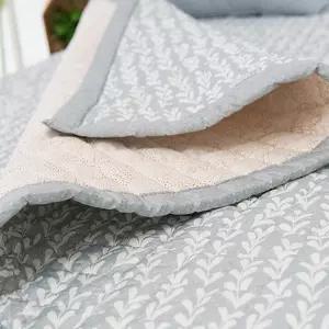 마루그레이 카페트 퀸사이즈 인테리어용 부드러운 순면 누빔러그