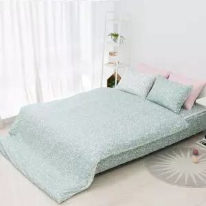 라크벨 그린 누빔이불커버 알러지케어 북유럽풍 퀸(180-220cm)  엔디미온정품 이불커버 4계