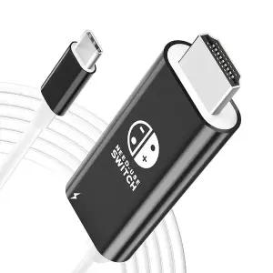 [베이직기어]닌텐도 스위치2 미니독 TV연결 PD100W 충전 HDMI 케이블