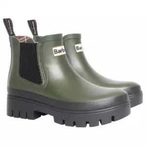 라프리마 바버 Halton 앵클 Wellingtons 부츠 OliveBlack 할튼 웰링턴 LRF0100 OL12