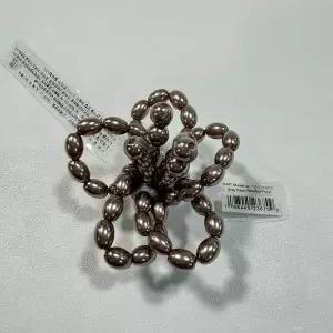 [크록스][] 10016000 그레이 진주 비즈 꽃 지비츠 (S45039632)