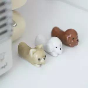 멍멍 강아지 수저 받침대 CHS-1005586