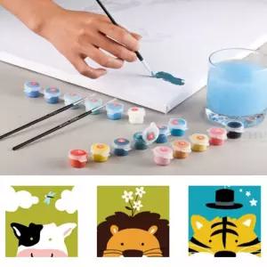 룰루라이프  유화그리기액자세트20x20cm 명화그리기 취미생활 DIY