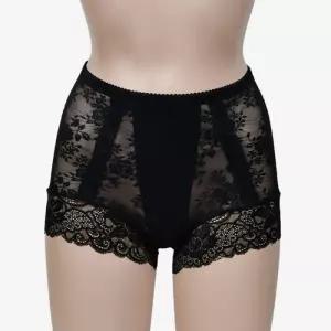 (조은)레이스 라인 복부 이중덧댐 골반 숏거들