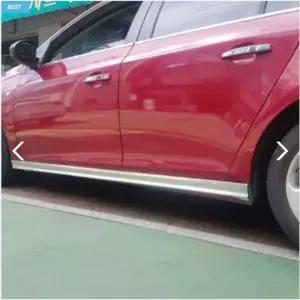 2010뉴sm5 스텝몰딩 사이드스커트 자동차가니쉬 도어스텝커버 변화지않는재질