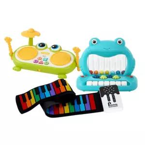 드럼비트 롤피아노 3종 어린이집 교구 아기키보드