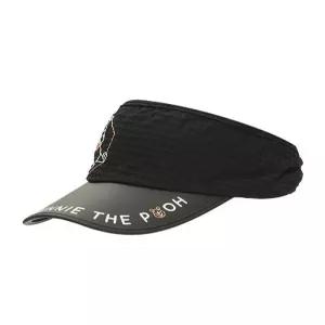 [디즈니골프][디즈니골프] 여성 체크 캐릭터 아트웍 선바이저 썬캡 모자 DM2LAC033