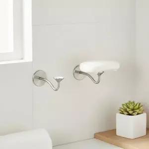 올스테인리스 무타공 자석 비누받침대 욕실 비누걸이 거치대