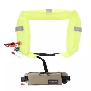 벨트형 허리 구명 경량 팽창 부력어른 빨강 선상낚시