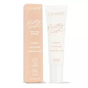 컬러팝 프리 프레시 에어브러시 메이크업 프라이머 - 펩타이드 나이아신아마이드 및 히알루론산이 함유된