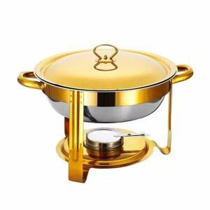 차핑기 워머 보온 접시 중탕기 손잡이 보온접시 음식 업소용 삼중 스테인리스 두꺼운