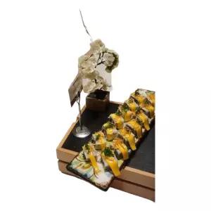 나무 그릇 스시 세트 음식 진열 우드 그릇세트 접시세트 부페 접시 보드