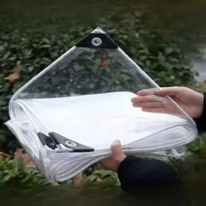 PVC 우레탄 커튼 밀폐 투명 발코니 천막 방수천