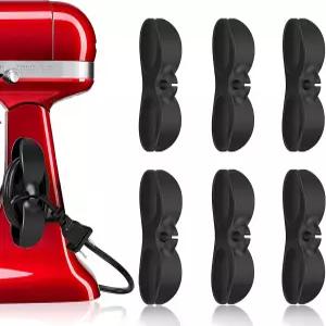 주방 가전제품용 코드 정리함 포장지 홀더 압력솥 키퍼 6개 블렌더 토스터기용 커피 와인더 메이커