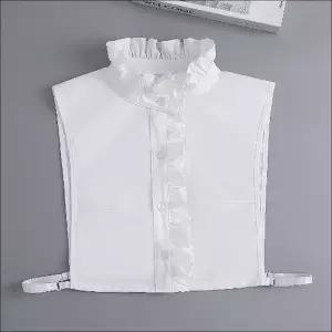 여성 블라우스 레이스 차이나카라 코튼 페이크 이너셔츠 CLo6+6PuV