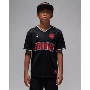 조던 주니어 스포츠 저지 - 블랙 IO6175-010 369363