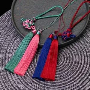 한복혼주노리개 선물보자기노리개 투톤 태슬 노리개