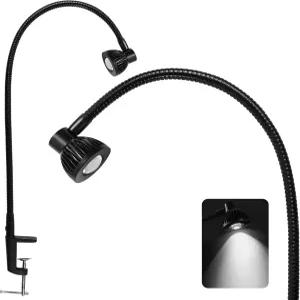 Hersi 5w 30인치 롱 스윙 암 110v/220v 데스크 램프 금속 건축가 LED 작업 조명 클램프 조절 가능한 접이식