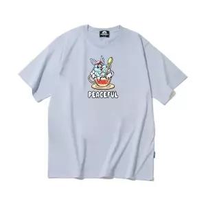 매장정품 TRIPSHION 트립션 PEACEFUL RABBIT GRAPHIC 티셔츠 - 퍼플 1365495