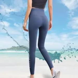 얇은레깅스 하이웨스트 레깅스 얇은 쿨 압박 스타킹 요가 등산 봄