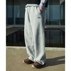 FLUKE 헤비웨이트 슬램로고 스? 팬츠 그레이 FTP205-Z