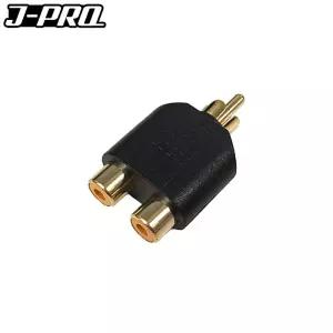 JC23 1RCA 수-2RCA 암 Y 변환 젠더/커넥터/분배기/오디오/사무실/스튜디오/회사/컴퓨터/피아노/학교/이어폰