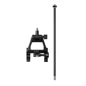 ONE X2 X3 RS용 INSTA360 3인칭 보이지 않는 자전거 핸들바 마운트 블랙