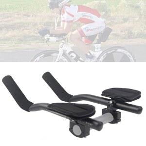 자전거 에어로바 도로 경주용 알루미늄 합금 팔걸이 TT 핸들바 클립 릴랙스 핸들 트라이애슬론 액세서리
