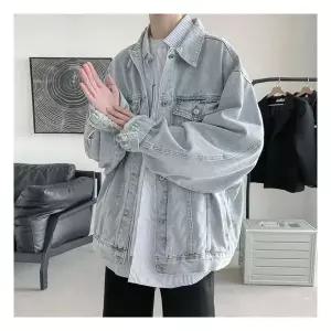 남성 모던 봄 가을 간절기 라이트 연청자켓 데님자켓