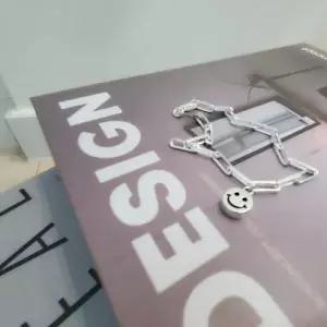 [셀러에이드]실버925 국내제작 스마일 펜던트 골드 체인 포인트 실버팔찌 심플