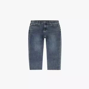 [잠뱅이]여성 오비안밴드 절개포켓 솔트 캣워싱 스트레이트핏 AO3DIG554_eic